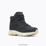 Speed Solo Mid Waterproof (J004531) Merrell Men 8VV6P37 Shoes Black - Image 5