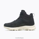 Speed Solo Mid Waterproof (J004531) Merrell Men 8VV6P37 Shoes Black - Image 6