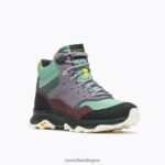 Speed Solo Mid Waterproof (J005098) Merrell Women 8VV6P828 Shoes Jade - Image 5