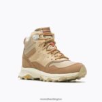 Speed Solo Mid Waterproof (J005386) Merrell Women 8VV6P829 Shoes Tobacco/Gold - Image 5