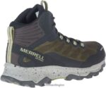 Speed Strike Mid Waterproof (J066879) Merrell Men 8VV6P780 Shoes Olive - Image 7