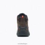 Strongfield Leather 6'' Waterproof Comp Toe Work Boot (J099341) Merrell Men 8VV6P716 Shoes Espresso - Image 7