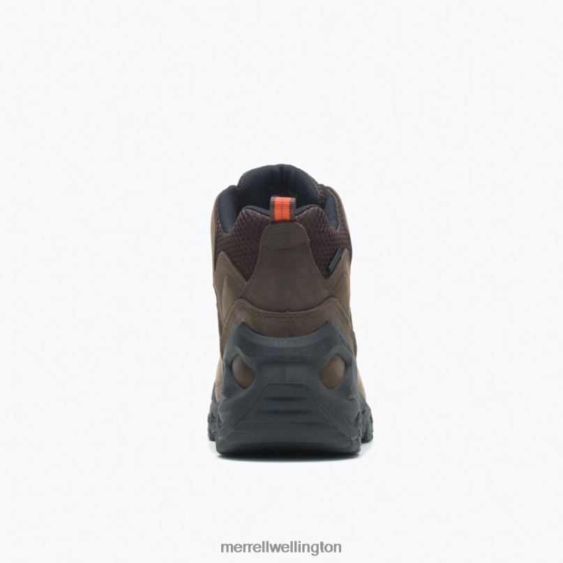Strongfield Leather 6'' Waterproof Comp Toe Work Boot (J099341) Merrell Men 8VV6P716 Shoes Espresso - Image 7