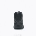 Strongfield Leather 6'' Waterproof Comp Toe Work Boot Wide Width (J099387W) Merrell Men 8VV6P708 Shoes Black - Image 7