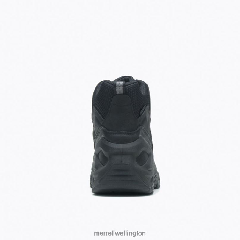 Strongfield Leather 6'' Waterproof Comp Toe Work Boot Wide Width (J099387W) Merrell Men 8VV6P708 Shoes Black - Image 7