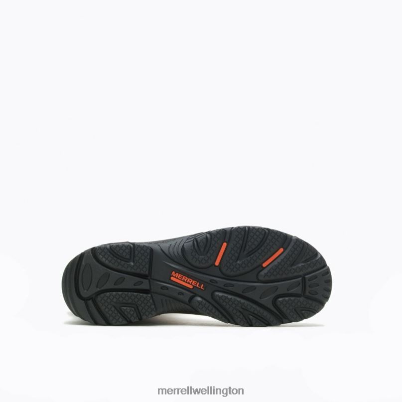 Strongfield Leather Pull On Waterproof Comp Toe Work Boot (J099315) Merrell Men 8VV6P452 Shoes Espresso - Image 3