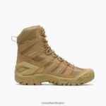 Strongfield Tactical 8'' Waterproof Boot (J099299) Merrell Men 8VV6P468 Shoes Dark Coyote - Image 2