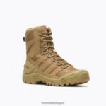 Strongfield Tactical 8'' Waterproof Boot (J099299) Merrell Men 8VV6P468 Shoes Dark Coyote - Image 5