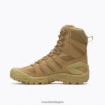 Strongfield Tactical 8'' Waterproof Boot (J099299) Merrell Men 8VV6P468 Shoes Dark Coyote - Image 6