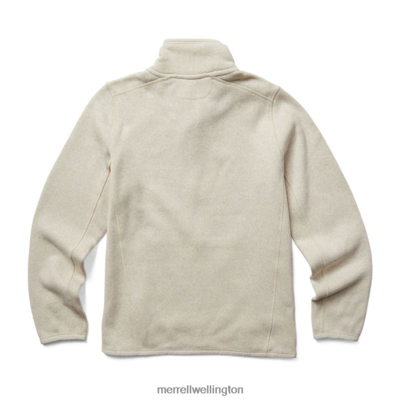 Sweater Weather Full Zip (JWF26298-115) Merrell Women 8VV6P1073 Clothes Moonbeam - Image 3