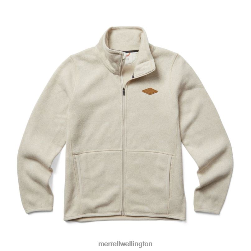 Sweater Weather Full Zip (JWF26298-115) Merrell Women 8VV6P1073 Clothes Moonbeam - Image 1