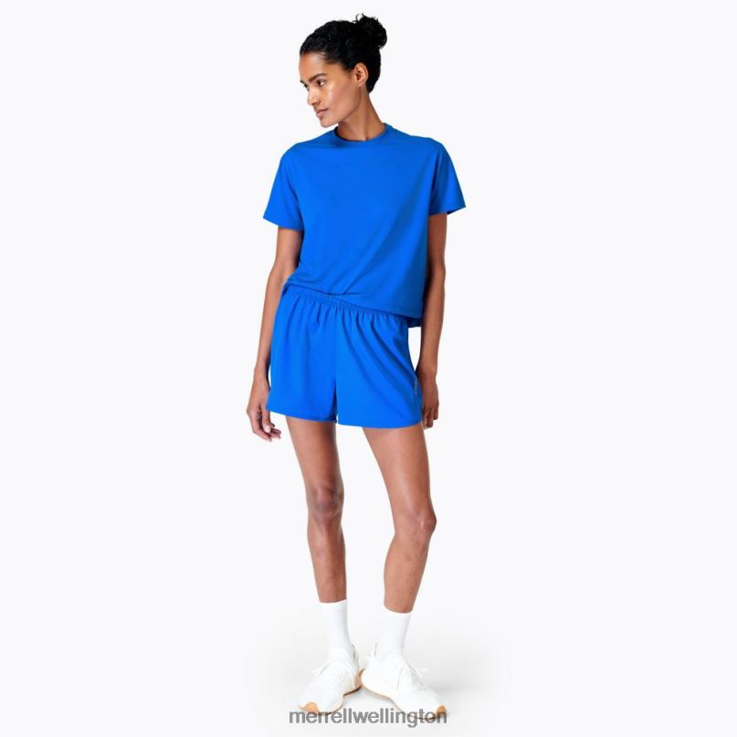 Terrain Run Short (JWF25226-439) Merrell Women 8VV6P1017 Clothes Victoria Blue - Image 2