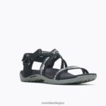 Terran 3 Cush Lattice (J002712) Merrell Women 8VV6P955 Shoes Black - Image 3
