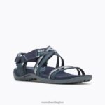 Terran 3 Cush Lattice (J002718) Merrell Women 8VV6P956 Shoes Navy - Image 3