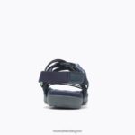 Terran 3 Cush Lattice (J002718) Merrell Women 8VV6P956 Shoes Navy - Image 5