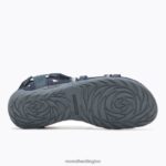 Terran 3 Cush Lattice (J002718) Merrell Women 8VV6P956 Shoes Navy - Image 6