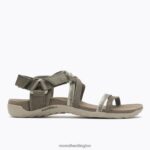 Terran 3 Cush Lattice (J004570) Merrell Women 8VV6P957 Shoes Olive - Image 2