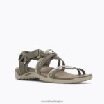 Terran 3 Cush Lattice (J004570) Merrell Women 8VV6P957 Shoes Olive - Image 3