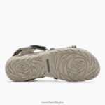 Terran 3 Cush Lattice (J004570) Merrell Women 8VV6P957 Shoes Olive - Image 6