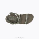 Terran 3 Cush Lattice (J004570) Merrell Women 8VV6P957 Shoes Olive - Image 7