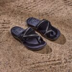 Terran 3 Cush Post (J002728) Merrell Women 8VV6P948 Shoes Black - Image 3