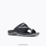Terran 3 Cush Post (J002728) Merrell Women 8VV6P948 Shoes Black - Image 4