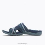 Terran 3 Cush Post (J002734) Merrell Women 8VV6P950 Shoes Navy - Image 4