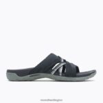 Terran 3 Cush Slide (J002720) Merrell Women 8VV6P952 Shoes Black - Image 2