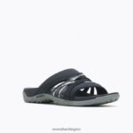 Terran 3 Cush Slide (J002720) Merrell Women 8VV6P952 Shoes Black - Image 3