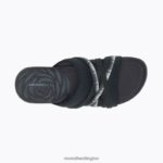 Terran 3 Cush Slide (J002720) Merrell Women 8VV6P952 Shoes Black - Image 6