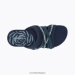 Terran 3 Cush Slide (J002726) Merrell Women 8VV6P953 Shoes Navy - Image 7