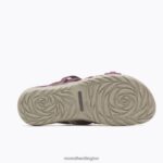 Terran 3 Cush Slide (J005674) Merrell Women 8VV6P951 Shoes Burgundy - Image 6