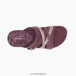 Terran 3 Cush Slide (J005674) Merrell Women 8VV6P951 Shoes Burgundy - Image 7