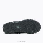 Thermo Kiruna Mid Zip Waterproof (J035049) Merrell Men 8VV6P757 Shoes Black/Monument - Image 4