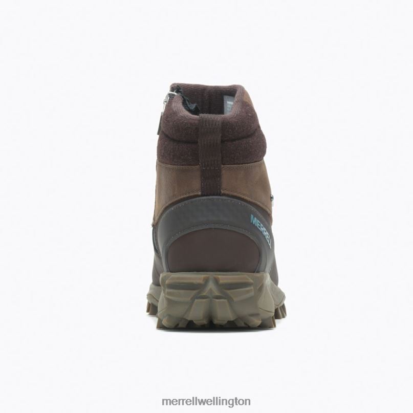 Thermo Kiruna Mid Zip Waterproof (J035092) Merrell Women 8VV6P1329 Shoes Clay - Image 7