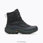 Thermo Overlook 2 Mid Waterproof (J035287) Merrell Men 8VV6P706 Shoes Black - Image 2