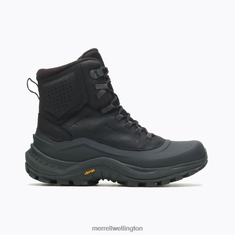 Thermo Overlook 2 Mid Waterproof (J035287) Merrell Men 8VV6P706 Shoes Black - Image 2