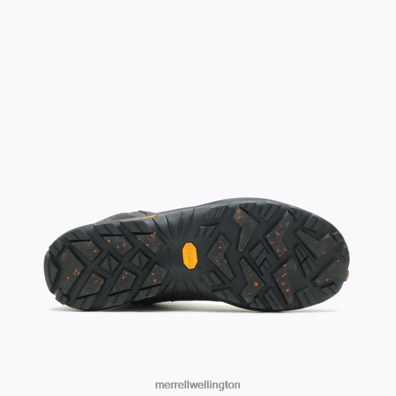 Thermo Overlook 2 Mid Waterproof (J035287) Merrell Men 8VV6P706 Shoes Black - Image 3