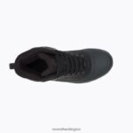Thermo Overlook 2 Mid Waterproof (J035287) Merrell Men 8VV6P706 Shoes Black - Image 4