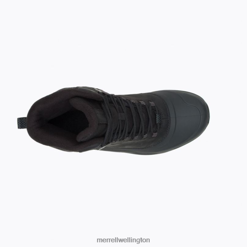 Thermo Overlook 2 Mid Waterproof (J035287) Merrell Men 8VV6P706 Shoes Black - Image 4