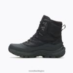 Thermo Overlook 2 Mid Waterproof (J035287) Merrell Men 8VV6P706 Shoes Black - Image 6