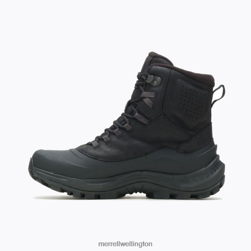 Thermo Overlook 2 Mid Waterproof (J035287) Merrell Men 8VV6P706 Shoes Black - Image 6