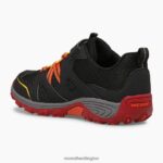 Trail Chaser Shoe (MK265717) Merrell Kids 8VV6P1460 Shoes Black/Grey/Red - Image 4