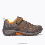 Trail Chaser Shoe (MY57109) Merrell Kids 8VV6P1462 Shoes Gunsmoke / Orange