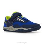 Trail Glove 7 A/C (MK266791K) Merrell Kids 8VV6P1441 Shoes Blue/Lime - Image 3
