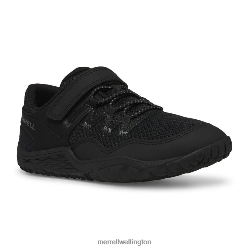 Trail Glove 7 A/C (MK266792K) Merrell Kids 8VV6P1440 Shoes Black - Image 3