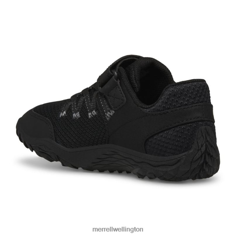 Trail Glove 7 A/C (MK266792K) Merrell Kids 8VV6P1440 Shoes Black - Image 4