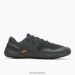 Trail Glove 7 (J037151) Merrell Men 8VV6P46 Shoes Black - Image 2