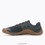 Trail Glove 7 (J067653) Merrell Men 8VV6P44 Shoes Black/Gum - Image 6