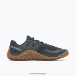 Trail Glove 7 (J067708) Merrell Women 8VV6P861 Shoes Black/Gum - Image 2
